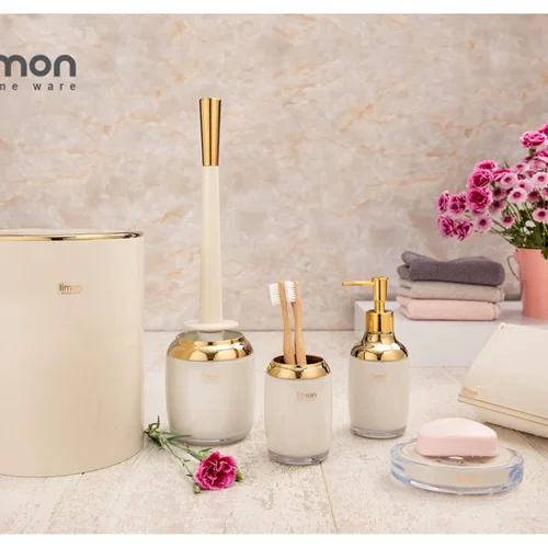 ست سرویس بهداشتی دوجداره رومانتیک لیمون