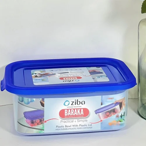 ظرف دربدار مستطیل 1.2 لیتر باراکا زیباسازان