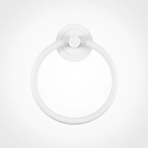 جا حوله ای آویز دیواری گرد لیمون