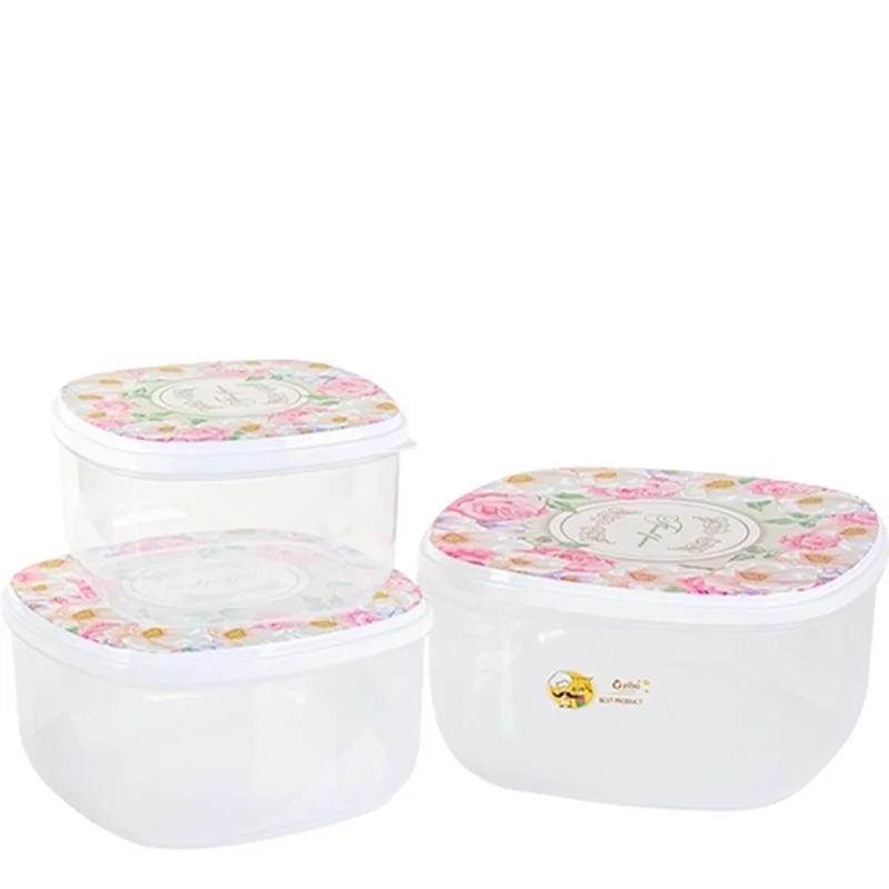 ست ظرف غذا مربع بزرگ بارانا زیباسازان